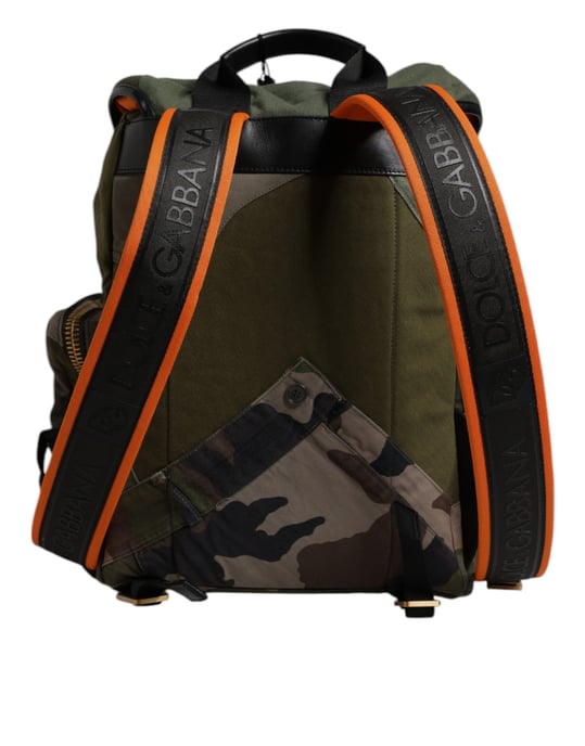 Mochila de Viaje de Parchwork en Verde Militar - Image 2
