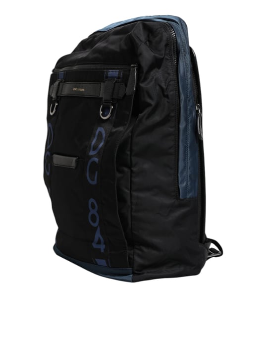 Mochila Escolar Negra de Nylon con Logo DG - Image 2
