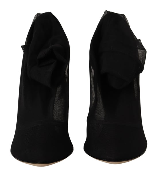 Zapatos de Tacón Alto de Malla - Image 4