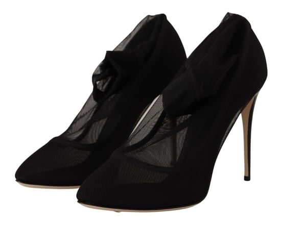 Zapatos de Tacón Alto de Malla - Image 5