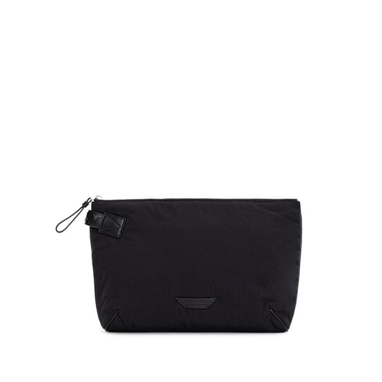 Bolso de mano de nailon negro - Image 1
