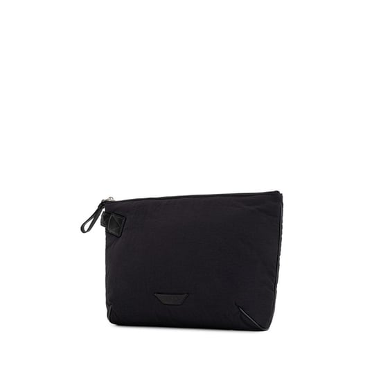Bolso de mano de nailon negro - Image 2