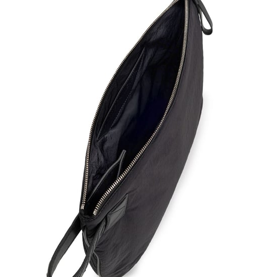 Bolso de mano de nailon negro - Image 4