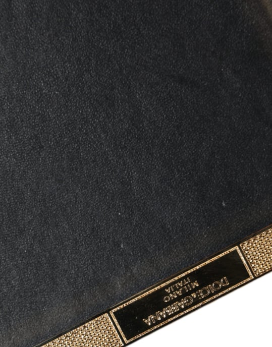 Cartera de Mano Bifolder de Cristal Dorado para la Noche de Fiesta Mujer - Image 4