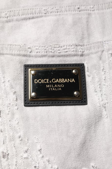 Pantalones Cortos de Mezclilla Rasgados Desgastados - Image 6