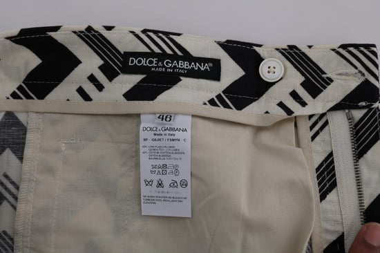 Pantalones Cortos con Estampado de Chevron - Image 6
