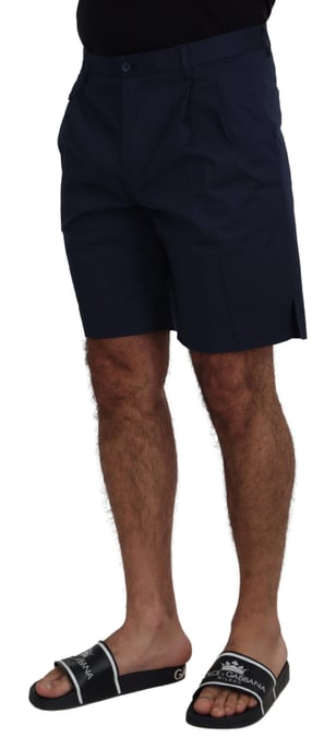 Pantalones cortos clásicos azul marino - Image 4