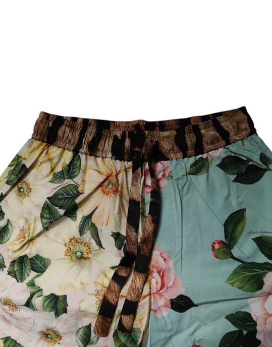 Shorts con estampado de animales florales - Image 5