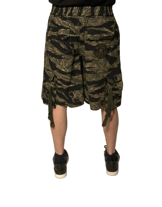 Shorts de Carga con Estampado de Tigre - Image 4