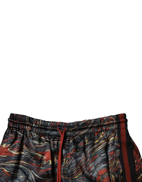 Shorts con Estampado Marmoleado y Cintura Ajustable - Image 5