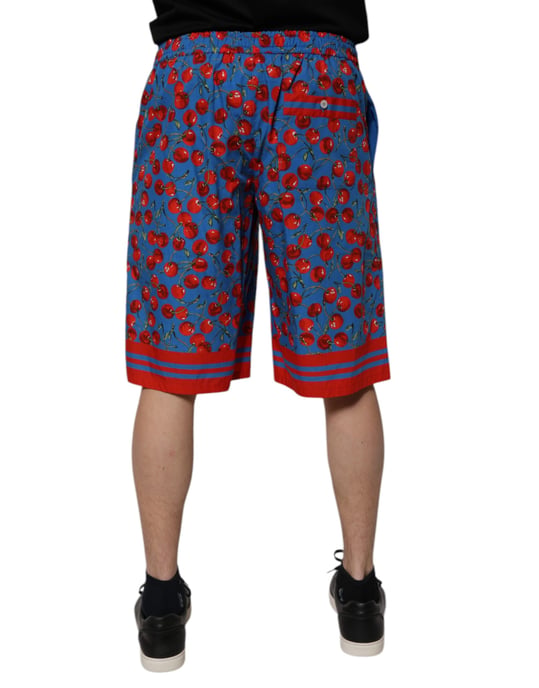 Shorts Casuales de Verano con Estampado de Cerezas - Image 4