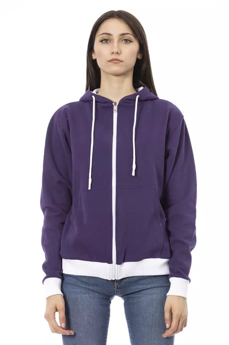 Sudadera con cremallera púrpura - Image 1