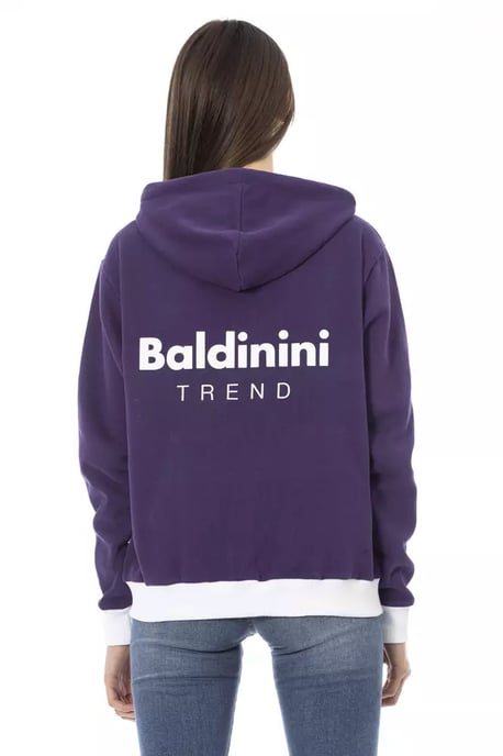 Sudadera con cremallera púrpura - Image 3