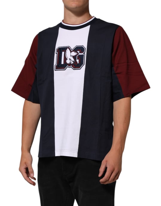 Camiseta con Logo a Rayas de Color - Image 3