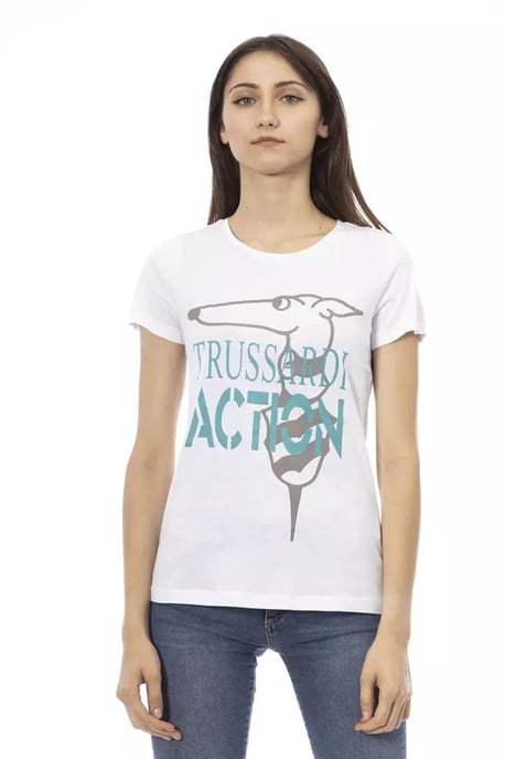 Camiseta de manga corta casual con gráfico de Greyhound - Image 1
