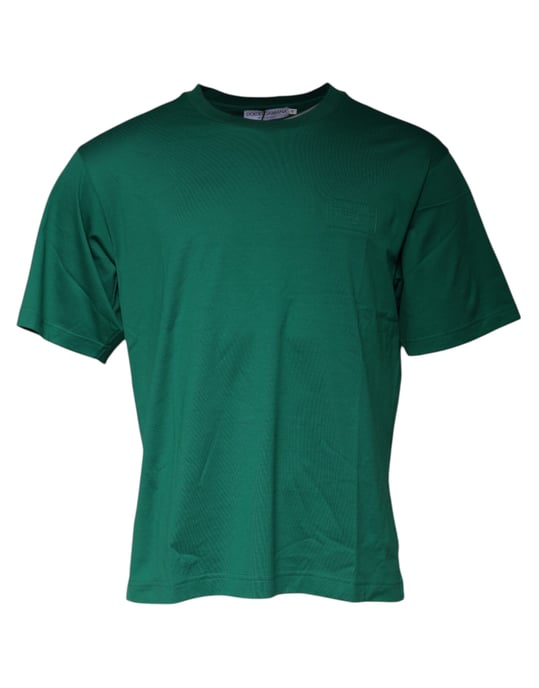 Camiseta de algodón verde - Image 2