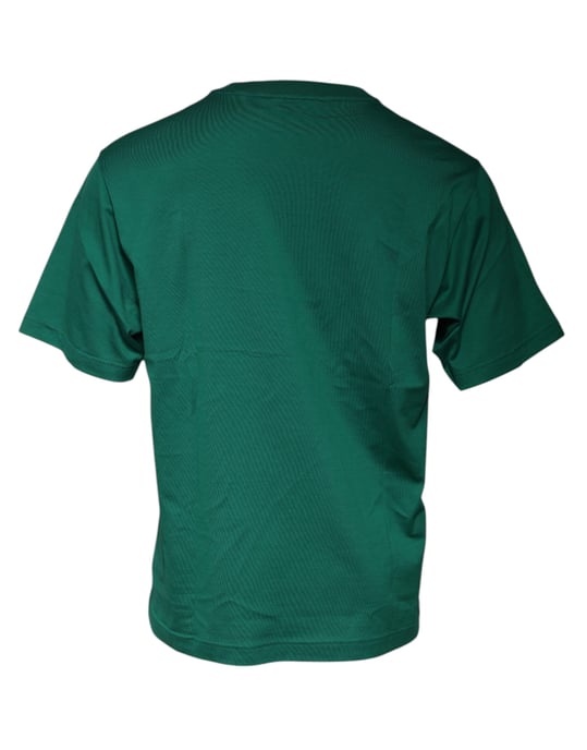 Camiseta de algodón verde - Image 3