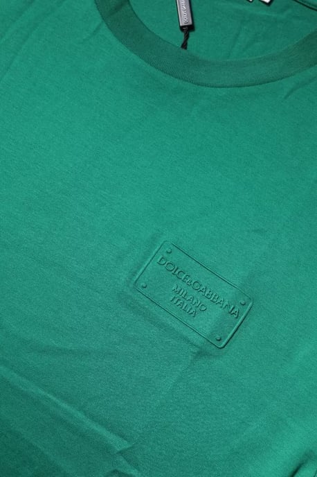 Camiseta de algodón verde - Image 6