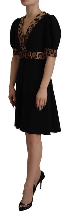 Vestido Mini de Leopardo Dolce Gabbana - Image 4