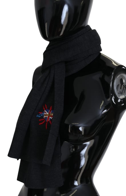 Bufanda Envoltura Corazón Sagrado Negro #DGLovesLondon - Image 2