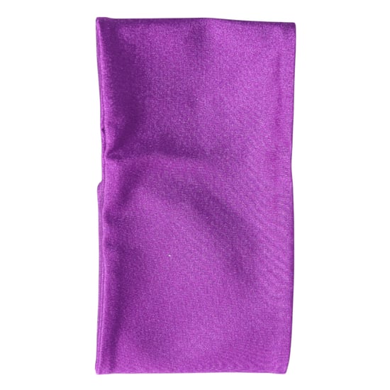 Bufanda térmica elástica de nylon morado para mujer - Image 4