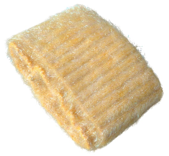 Bufanda de Cuello de Fibra de Mohair de Poliésther Amarillo - Image 3