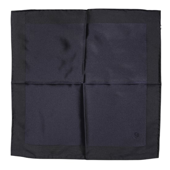Pañuelo de Seda Azul Oscuro para Hombre - Image 2