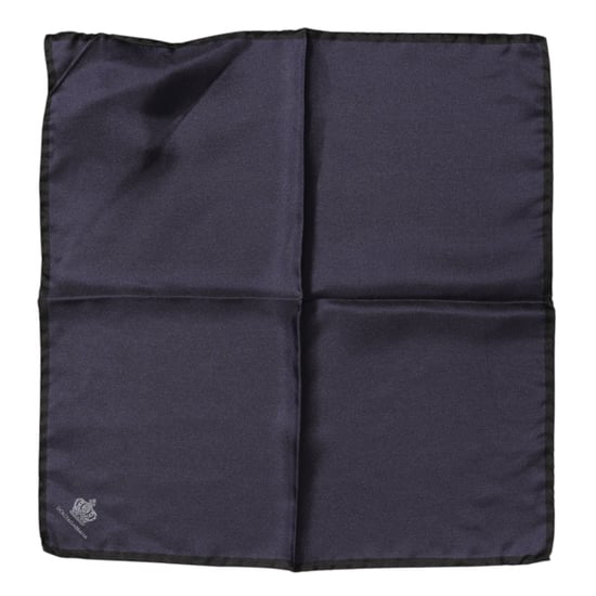 Foulard de Seda Azul DG Crown para Hombre - Image 2