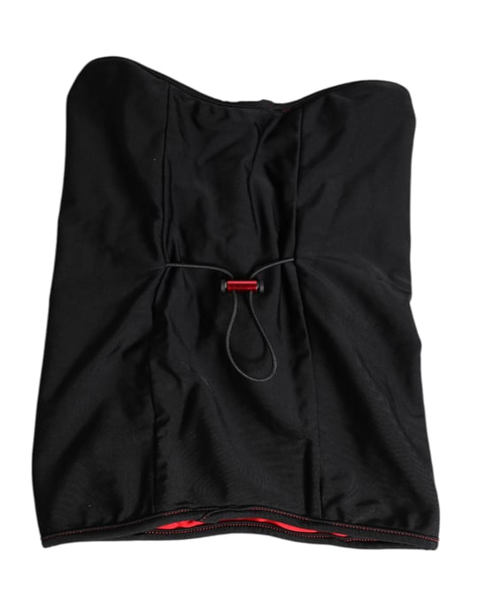 Bufanda Balaclava de Cuello Tejida de Nylon Negra - Image 3