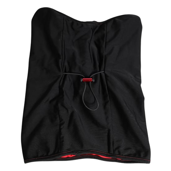 Bufanda Balaclava de Cuello Tejida de Nylon Negra - Image 4