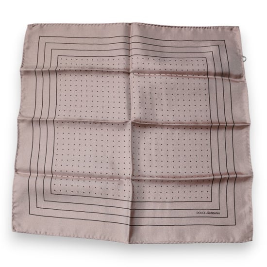 Pañuelo Cuadrado de Lunares Rosados - Image 4