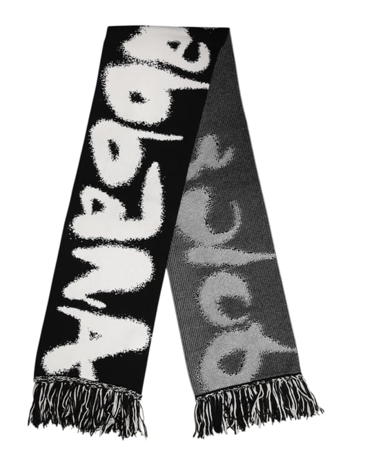 Bufanda con flecos estampada - Image 2