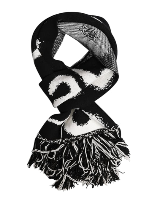 Bufanda con flecos estampada - Image 4