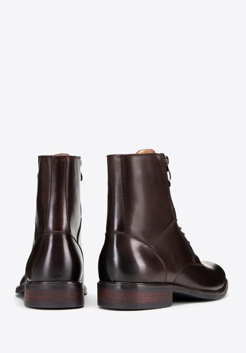 Botines de cuero marrón para hombre de Wittchen - Image 3