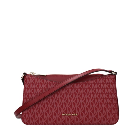 Bolso Cruzado de Tela Roja - Image 1