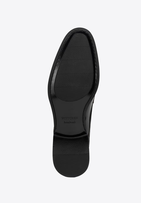 Zapatos derby Wittchen de charol para hombre en color negro - Image 5