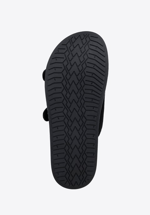 Chanclas Wittchen de piel de ante negra para mujer - Image 6