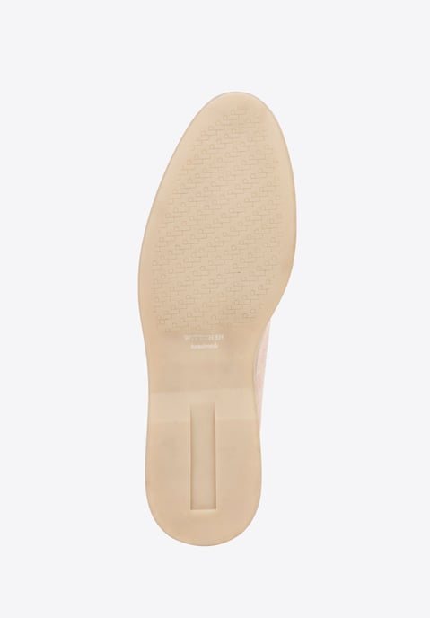 Mocasines clásicos de ante rosa para mujer de Wittchen - Image 6