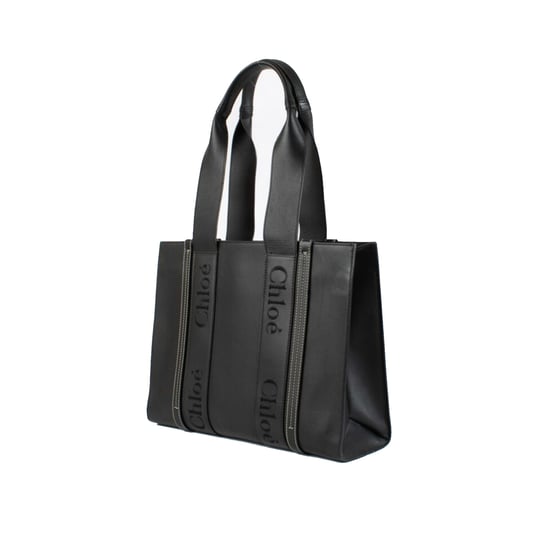 Bolso Tote de Cuero Mediano Woody de Chloe - Image 2