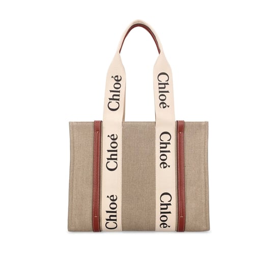 Bolso Tote Medio Woody de Chloe - Image 1