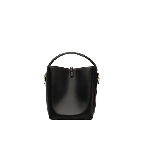 Saint Laurent El 37 Bolso Pequeño de Cuero Tipo Bucket - Image 3