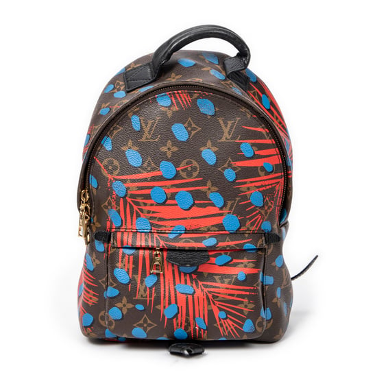 Louis Vuitton Ltd.Ed.YayoiJungleDotsPalmSprings PM en Marrón/Rojo/Azul Lienzo recubierto - Image 1