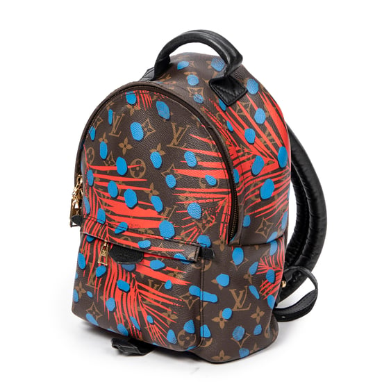Louis Vuitton Ltd.Ed.YayoiJungleDotsPalmSprings PM en Marrón/Rojo/Azul Lienzo recubierto - Image 2