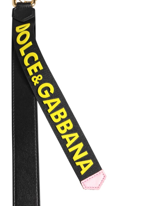 Llavero Soporte de Latón con Logo Negro y Amarillo - Image 2