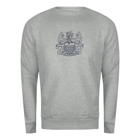 Conjunto Deportivo Gris De Cuello Redondo Con El Icónico Escudo De Aquascutum - Image 2
