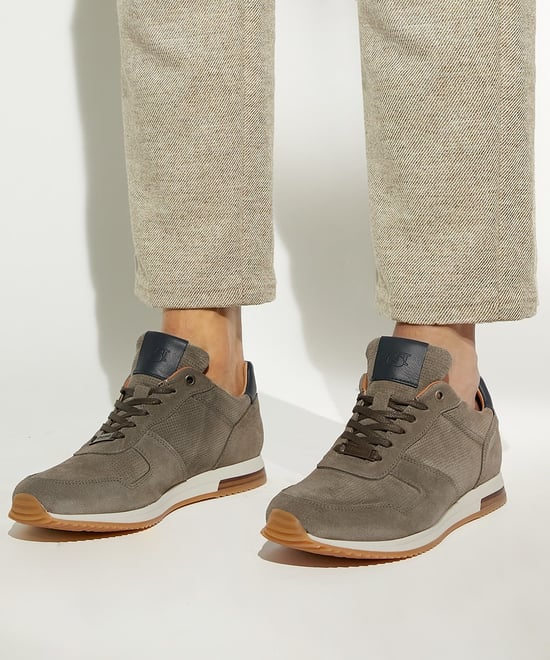 Dune Mens TRILOGY Lace-Up Runner Trainers Trilogy - Image 3