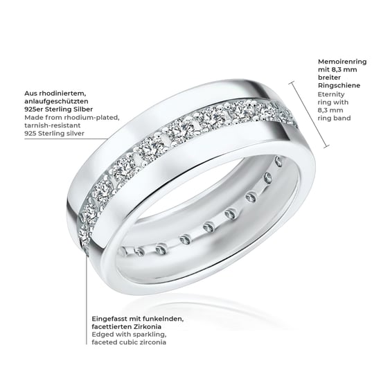Rafaela Donata Female Sterling Silver Ring - Image 2