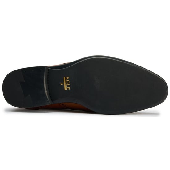 Sole Ldn Wide Fit Brogue Zapatos - Image 4