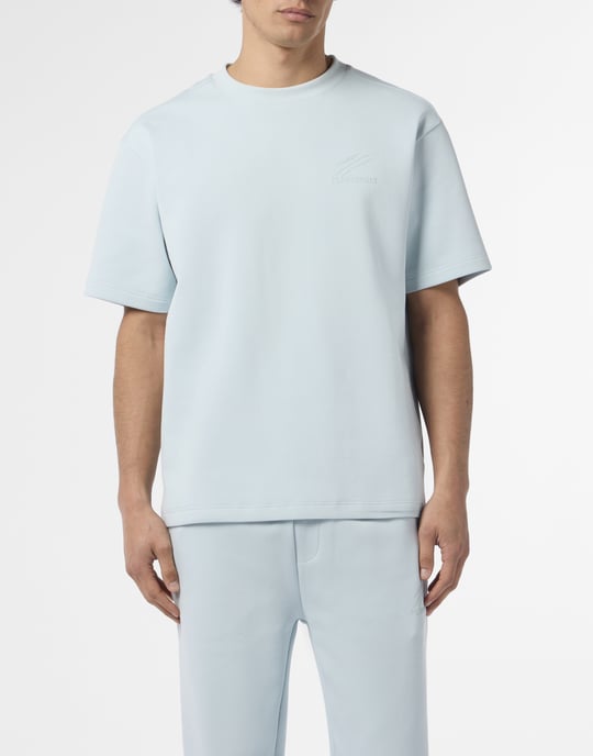 Pique Round Neck T-Shirt Icon - Image 2