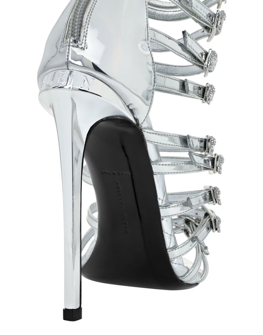 Sandalias Tacones Altos Skull - Image 3